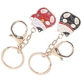 thumbnail image 5 of KAKOWELY 2 llaveros de gato de la suerte japonés, llavero de gato de la suerte, colgantes decorativos para bolsas., 5 of 5