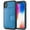 Blue, variant on BUNDLE: Kona Vegan Leather Folio Wallet Case (Black) & Tempered Glass Screen Protector for Apple iPhone XS / X - Kickstand, Card Slots, Car Mount Compatible, Magnetic Closure, 2 Layer Protection