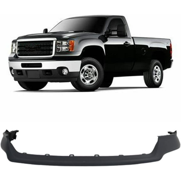 SEBLAFF LABLT Front Upper Bumper Cover Replacement for Sierra 1500 2014 2015 GM1014113