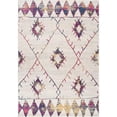 thumbnail image 7 of 4â€™ x 6â€™ White Berber Pattern Area Rug, 7 of 7