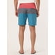 thumbnail image 5 of Lars Amadeus Pantalones cortos de bloque de color de verano pahombre Pantalones cortos de plapanadar con racon cordón rojo azul 36, 5 of 6