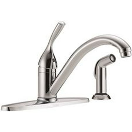 - Delta Kitchen Faucet Single Lever Handle Lead Free Chrome