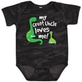 thumbnail image 3 of Inktastic My Great Uncle Loves Me Dinosaur Boys Baby Bodysuit, 3 of 5