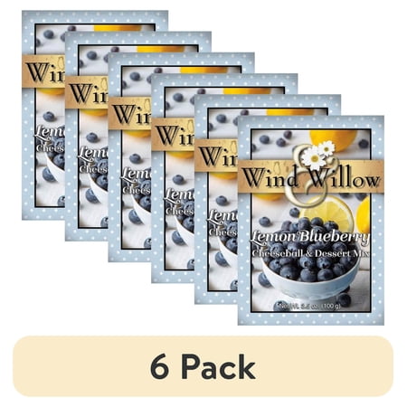 (6 pack) Wind & Willow Cheeseball & Dessert Mix Lemon Blueberry (34135)