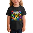 thumbnail image 4 of YSUEJPF Kindergarten Shirts for Girls Boys First Day of Preschool T Shirts Back to School Short Sleeve Summer Tees, 4 of 5