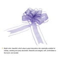 thumbnail image 4 of Unique Bargains 10pcs 9 Inch Extra Large Pull Bow Gift Wrapping Big Organza Bows Ribbon Purple for Wedding Baskets Presents, 4 of 6