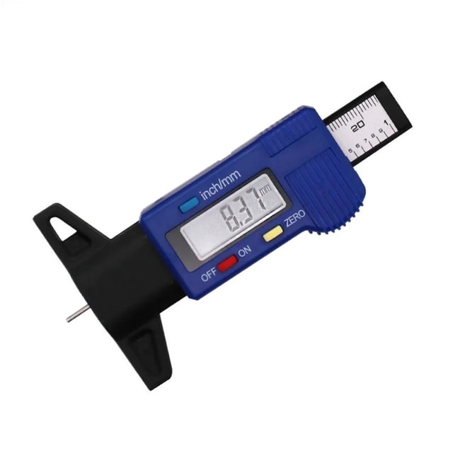 Digital Car Tyre Tire Tread Depth Gauge Meter Auto Tire Wear Detection Measuring Tool Caliper Thickness Gauges Monitoring System