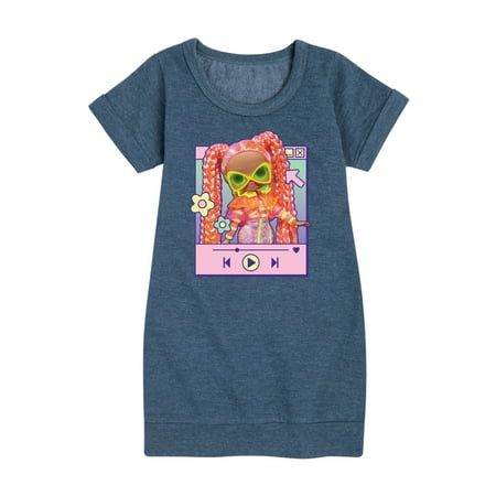 

LOL OMG! Fashion Dolls - Play Dazzle Music - Toddler & Youth Girls Fleece Dress