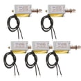 thumbnail image 1 of 5 piezas DC con cerraduras de solenoide Push Pull automáticamente 1070TS 24 V 6 V, 1 of 8