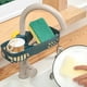 thumbnail image 4 of Estante para Grifo, Fregadero de Cocina, Escurridor, Trapo para Lavar Platos, Esponja, Organizador de Fregadero, 4 of 6