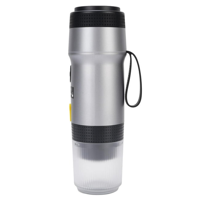 Portable Electric Espresso Machine, 3 in 1 Travel Coffee Maker for Camping, USB Car Coffee Maker Self Heating, Multifunctional for Camping Hiking RV Office