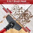 thumbnail image 5 of Musment Cordless Stick Vacuum Cleaner,Bendable Powerful Suction Vacuum with Mite Removal Brush,with 2200mAh Rechargeable Battery, up to 45min Runtime, 5 of 7