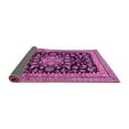 thumbnail image 2 of Ahgly Company Indoor Square Medallion Pink Traditional Area Rugs, 4' Square, 2 of 4