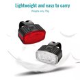 thumbnail image 2 of Rear Light,USB Rechargeable Bike Light Bike Headlight Bike Light Set Proven Performance, 2 of 7