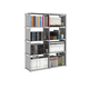 thumbnail image 1 of Librero Organizador Estante Cubo Xtellar Gris 80 cm X 125 cm X 27 cm Soporta Hasta 20kg, 1 of 4