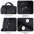 thumbnail image 6 of Xeede Black Backpack, Cute Backpack, Aesthetic Backpack, Laptop Bookbag, Fashion Casual Travel Daypack, Large Capacity Bookbags, Water Resistant Backpacks, Sturdy Backpack, 6 of 8