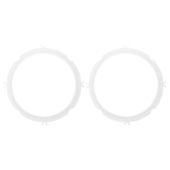 2pcs Pressure Cooker Rings Silicone Pot Rings Pot Sealing Rings Pressure Cooker Circles