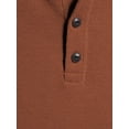 thumbnail image 3 of George Men's and Big Men's Long Sleeve Thermal Henley Shirt, Sizes up to 5XL, 3 of 11