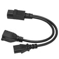 thumbnail image 3 of Power Cords, C14 Male To C13 Nema 5-15R Female Power Cord 1 In 2 Out  For Speakers, 3 of 8
