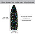 thumbnail image 5 of HELLHERO Ironing Board Cover 15"x54" with Christmas Lights Pattern, Breathable Polyester Protection Cover for Home and Tailor Shop, 5 of 5