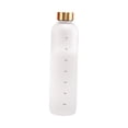 thumbnail image 2 of Botella de agua motivacional que le recuerda que más agua 32 / 1000 ml con r de tiempo Botella de motivacionportiva para , Blanco Macarena  botella deportiva, 2 of 6