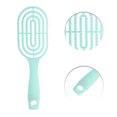 thumbnail image 3 of Unique Bargains 1 Pc Durable Anti-static Ribs Comb for Curly Straight Wavy Hair ABS Light Green, 3 of 3