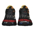 thumbnail image 5 of Patriot Day 911 Never Forget September 11th Firefighters Shoes Sneakers Black Size 11, 5 of 7