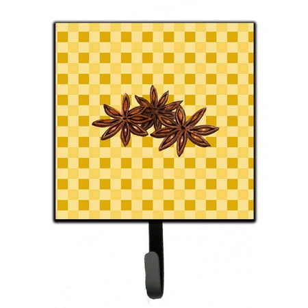 Star Anise on Basketweave Leash or Key Holder BB7213SH4
