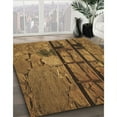 thumbnail image 2 of Ahgly Company Indoor Rectangle Patterned Blood Red Brown Area Rugs, 6' x 9', 2 of 6