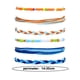 thumbnail image 2 of Pulseras para mujeres adolescentes niña niño amigo ajustable novio novia madre hija joyería regalos, 2 of 5