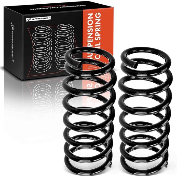A-Premium 2Pcs Rear Suspension Coil Spring Set Compatible with Honda Pilot 2003-2008 & Acura MDX 2003-2006 3.5L Driver and Passenger Side Replace# 52441S3VA04