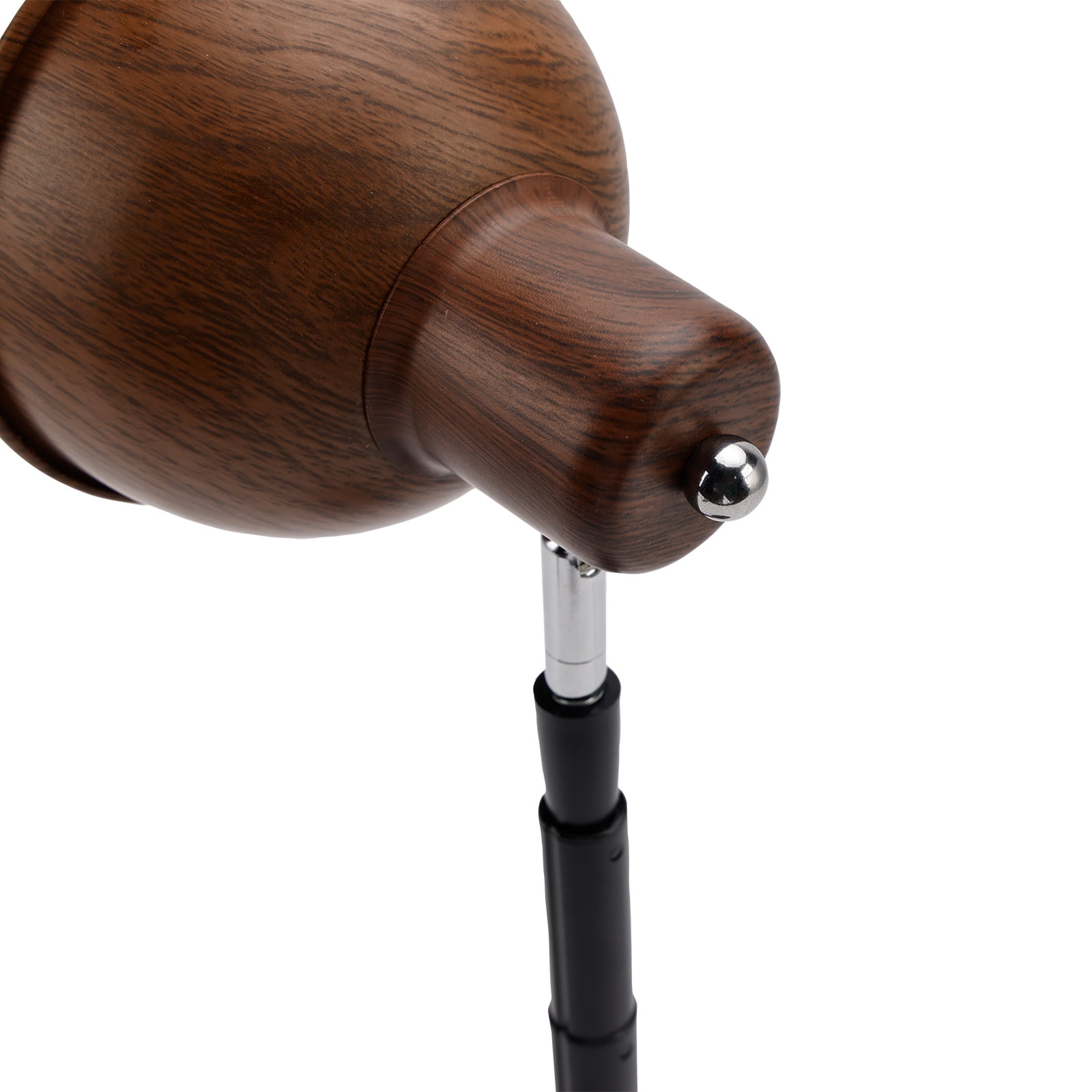3-Color Dimmable LED Floor Lamp, Adjustable Standing Light for Living Room, Black Finish(Walnut)