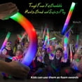 thumbnail image 2 of Barras luminosas Bietrun de espuma, 53 unidades, con 3 modos de parpadeo colorido, 2 of 7