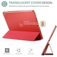 thumbnail image 3 of iPad Air (3rd Gen) 10.5" 2019 / iPad Pro 10.5" 2017 Case, Ultra Slim Lightweight Stand Smart Case Shell with Translucent Frosted Back Cover for Apple iPad Air (3rd Gen) 10.5" 2019, 3 of 7