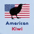 thumbnail image 2 of CafePress - American Kiwi Infant Bodysuit - Baby Light Bodysuit, Size Newborn - 24 Months, 2 of 4