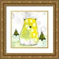 thumbnail image 1 of Ogren, Sarah 12x12 Gold Ornate Wood Framed with Double Matting Museum Art Print Titled - Bear III, 1 of 4