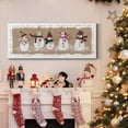 thumbnail image 6 of Snowmen Friends Premium Gallery Wrapped Canvas - Ready to Hang, 6 of 9