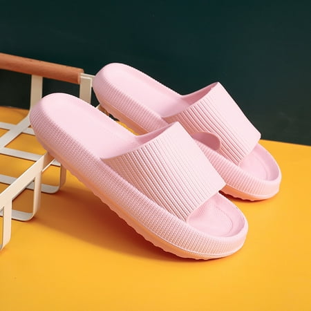 

thick-soled slippers women‘s summer home sandals and slippers soft-soled EVA home slippers men‘s 5001 feeling of stepping on excrement