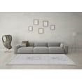 thumbnail image 3 of Ahgly Company Indoor Rectangle Abstract Gray Modern Area Rugs, 2' x 5', 3 of 4