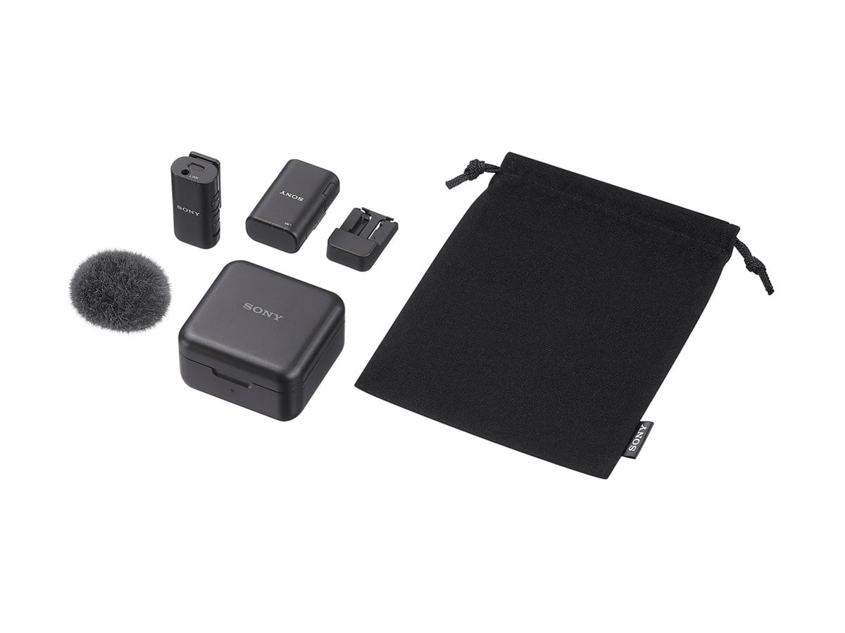 Sony Wireless Microphone ECM-W3S Single-Channel Wireless Microphone