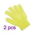 thumbnail image 1 of Toystoory Bath Glove Exfoliating Body Bathroom Shower Skin Soft Portable Massage Clean Gloves Scrub Exfoliator Leg Spa Scrubber Juegos de accesorios de baño amarillo PC 1 Toystoory JJ16258-02 x 2, 1 of 6