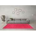 thumbnail image 3 of Ahgly Company Indoor Rectangle Abstract Pink Contemporary Area Rugs, 3' x 5', 3 of 4