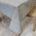 thumbnail image 5 of STATINT Vinyl Tablecloth Rectangle, Wipeable Waterproof Tablecloth for Indoor and Outdoor Use, Gray, 55 in. x 78 in., 5 of 7