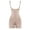 BEIGE, variant on Fajas Colombianas Reductoras y Moldeadoras High Compression Garments Post Liposuction. Four center-hook lines to adjust it to your comfort. Ref: 022990