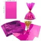 thumbnail image 2 of 100 bolsas de celofán rosa, bolsas de regalo de San Valentín, bolsas de celofán, bolsas de regalo para dulces y galletas, 2 of 4