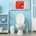 thumbnail image 6 of Uxcell Please Do Not Flush Sign Decals Toilet Sign for Bathroom Toilet Warning 24 Pack, 6 of 6