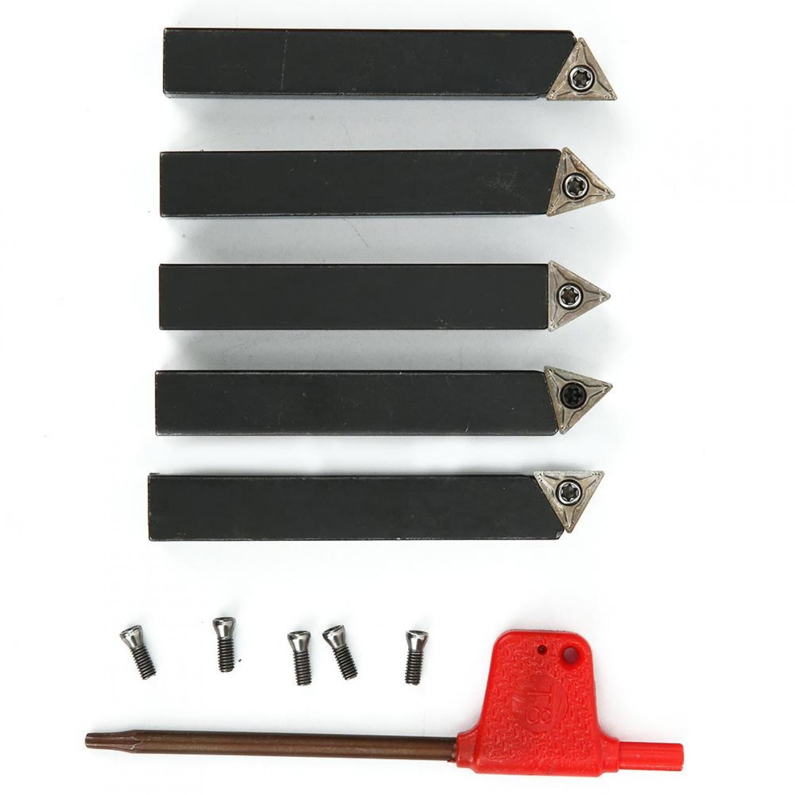 75° and 90° Cemented Carbide Industrial Tools Carbide Turning Tool Set 3/8in Turning Tool Machining Lathes Turning Tool Cemented Carbide Turning Tool 60° 75° and 90° Cemented Carbide Industrial Tools Carbide Turning Tool Set 3/8in Turning Tool Machining Lathes Turning Tool Cemented Carbide Turning Tool 60°
