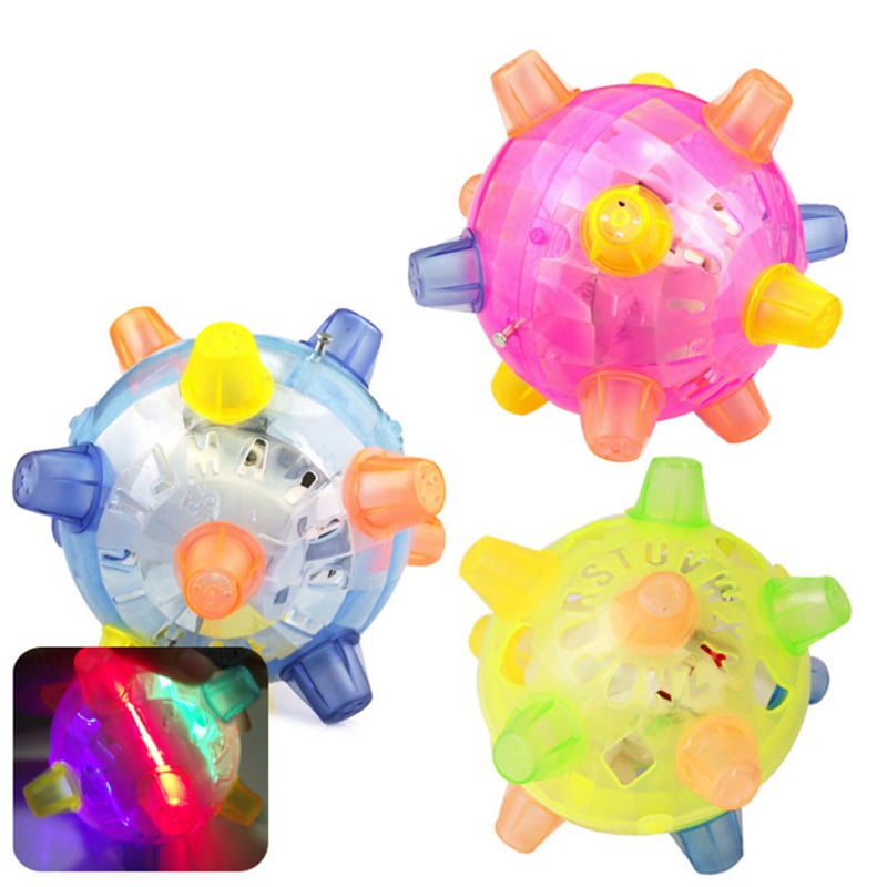 flashing dog ball pets at home