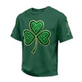 thumbnail image 2 of Men's St. Patrick's Day Celtic Shamrock Crew Neck T-Shirt Casual Short Sleeve, 2 of 4