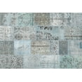 thumbnail image 1 of Ahgly Company Machine Washable Indoor Rectangle Contemporary Roman Silver Gray Area Rugs, 9' x 12', 1 of 7